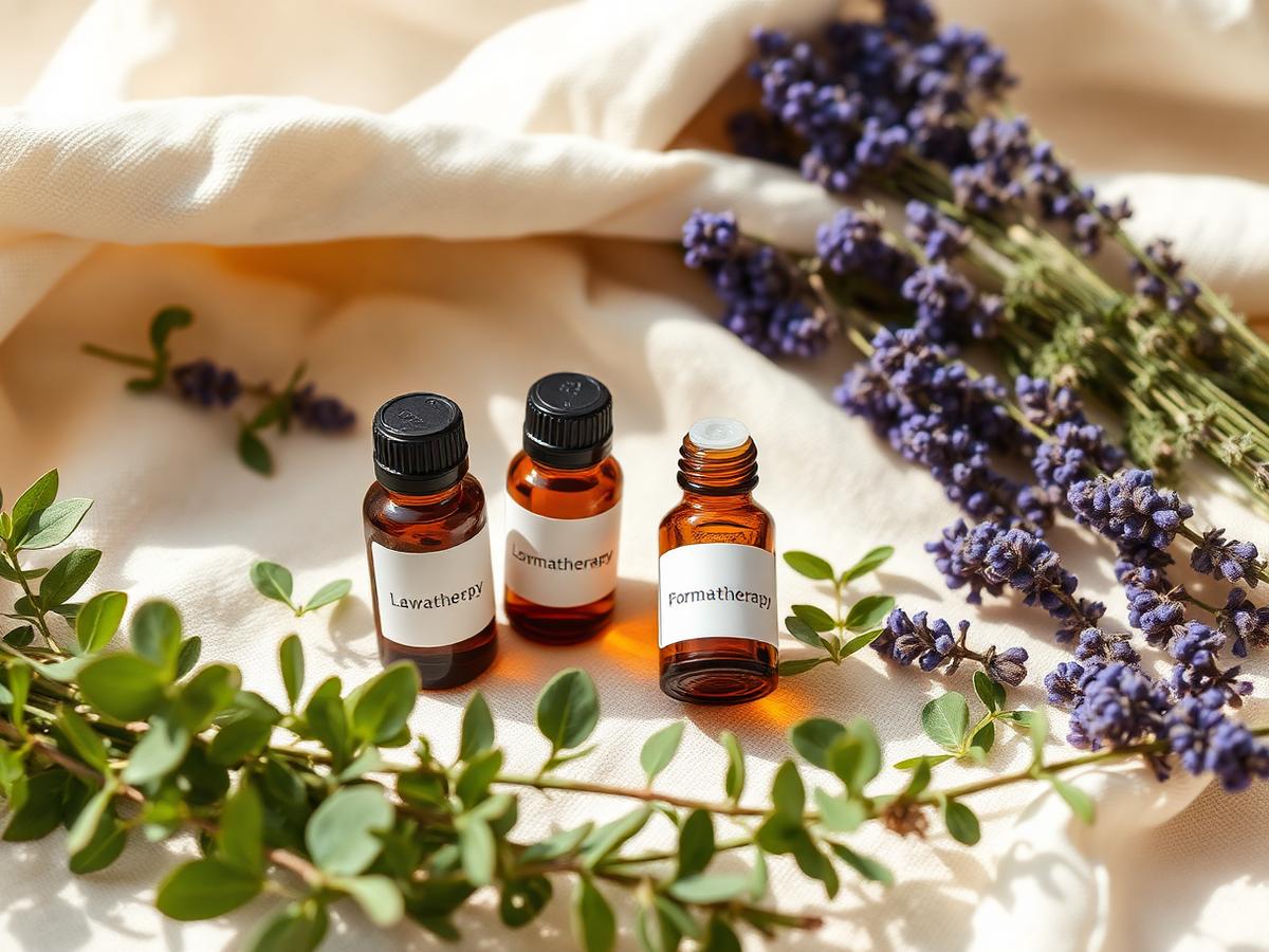 Aromatherapy — spa scene